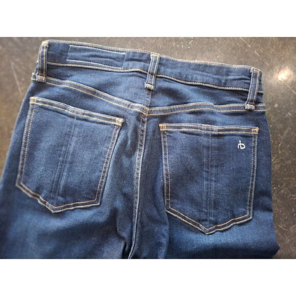 rag & bone Nina High-Rise Skinny Jeans in Carmen/Pre-owned, Sz. 26 - Picture 4 of 7